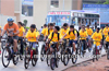 Mangaluru: Thousand pedal to give a message for a clean city